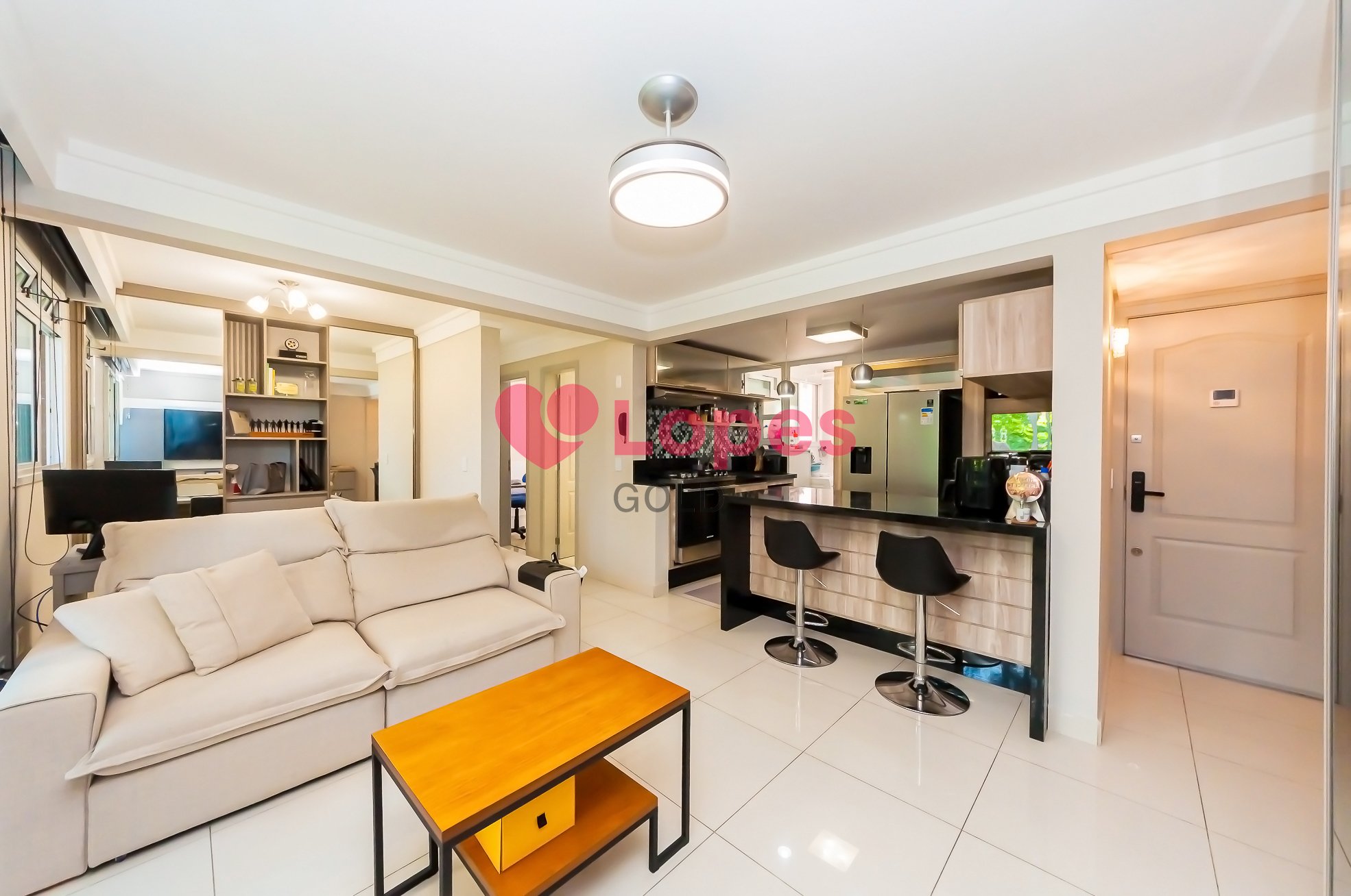 Apartamento Ecoville — 3 quartos mobiliado — destaque