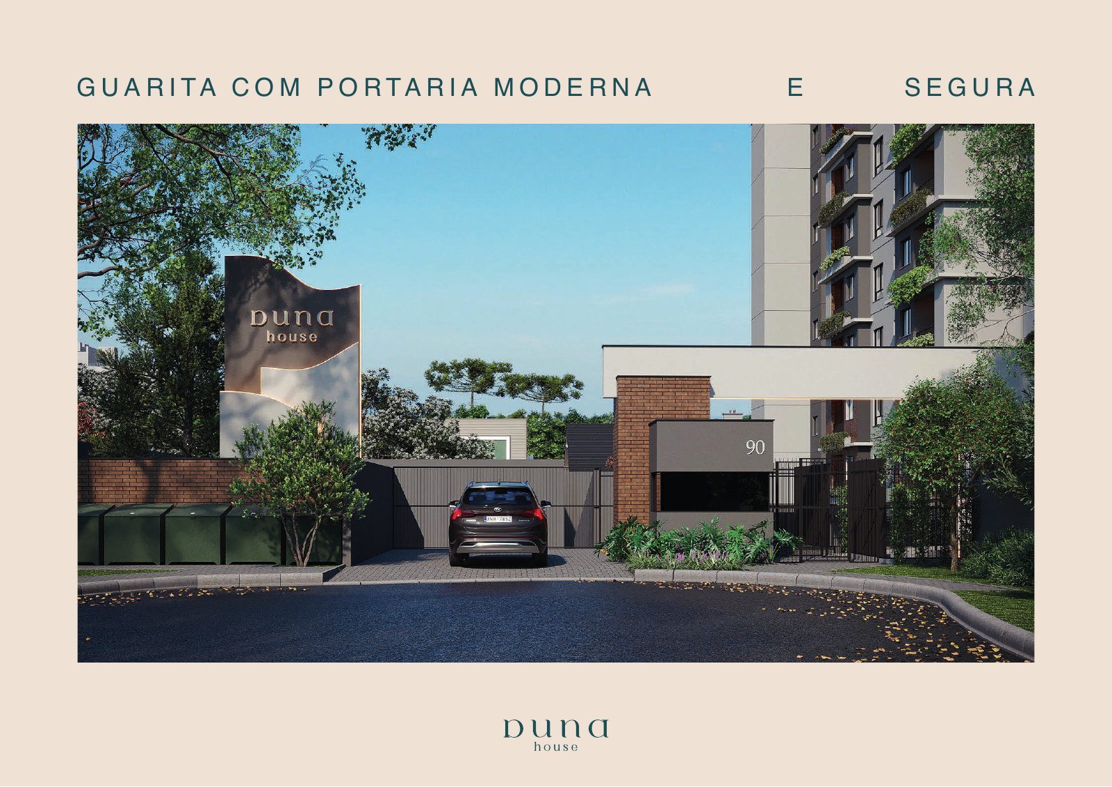 Guarita com portaria