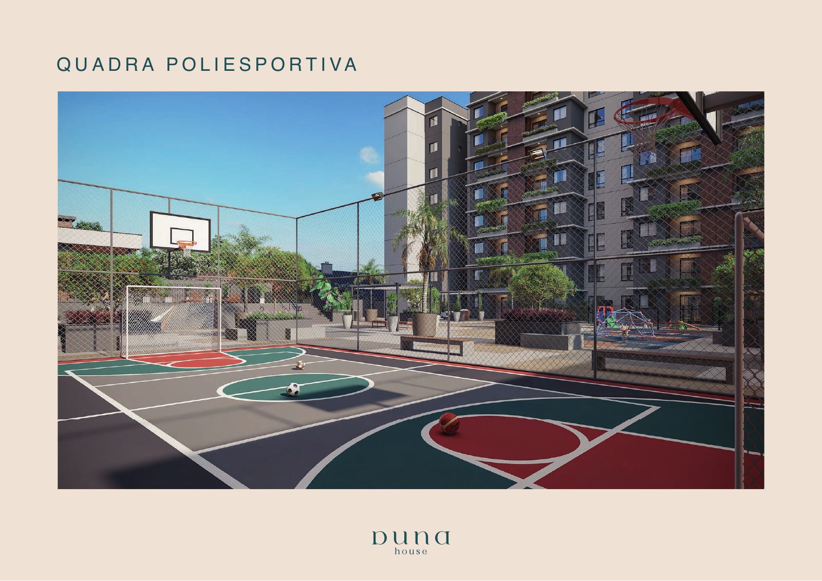 Quadra poliesportiva