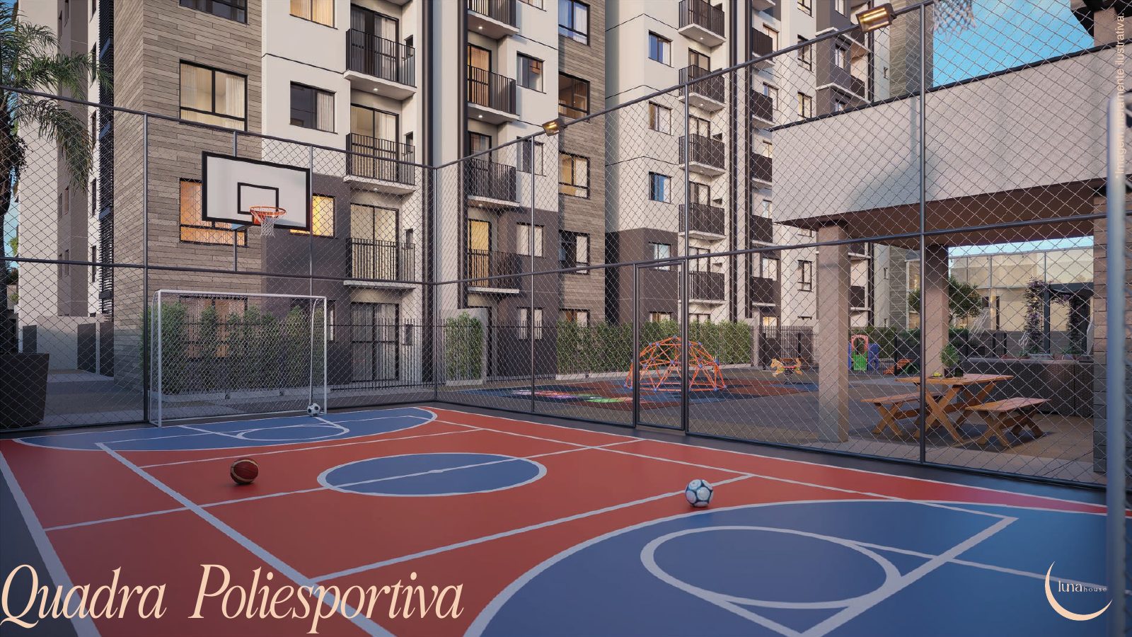 Quadra poliesportiva