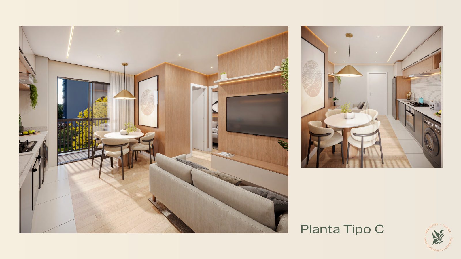 Apartamento decorado